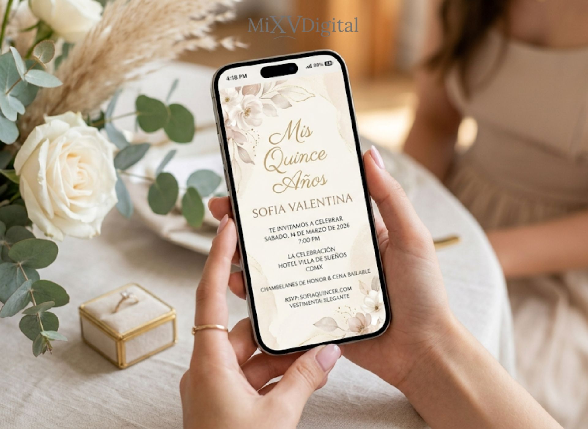 Tendencias en invitaciones de XV años 2026 (ideas modernas y elegantes)